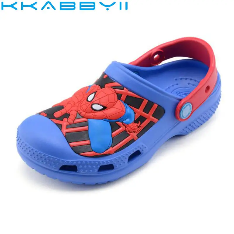 

children Sandals Slippers Boys Girls Summer Cartoon spiderman shoes Garden shoes Casual fashion Sandals non-slip