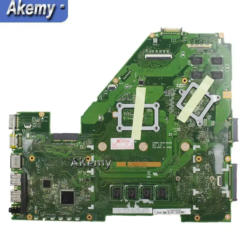 Akemy X550CC محمول اللوحة الأم ل ASUS A550C X550CL R510C اختبار اللوحة الأصلية 4G RAM I7 CPU GT720M