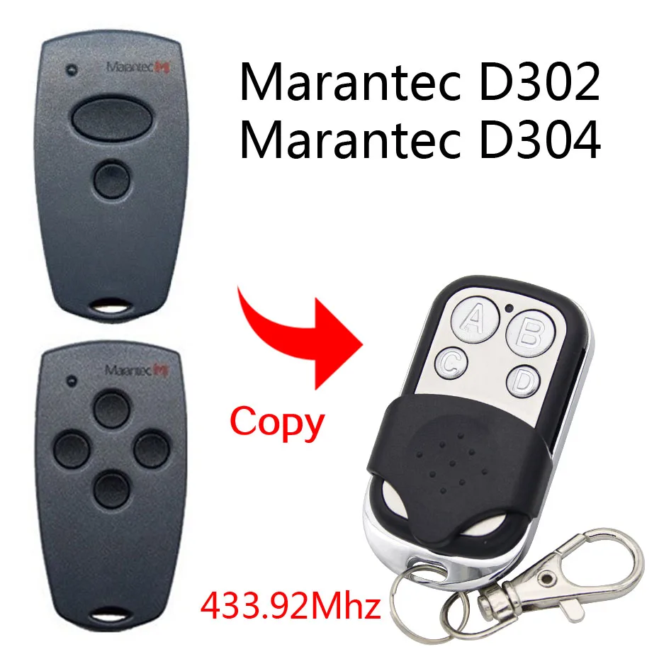 

Marantec Digital 302 304 Compatible Garage/Gate Remote Digital/Comfort Cloner