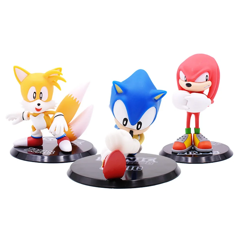 

11.5-15.5cm Game Super Sonic Vinyl Dolls Figure Toys Nendoroid Cute Action Figures PVC Doll Collection Model Toys