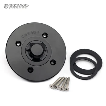

Gas Fuel Tank Cap Cover For KAWASAKI ZX6R NINJA 250 400 650 17-19 Motorcycle Accessories CNC Aluminum Black New Hot sale style