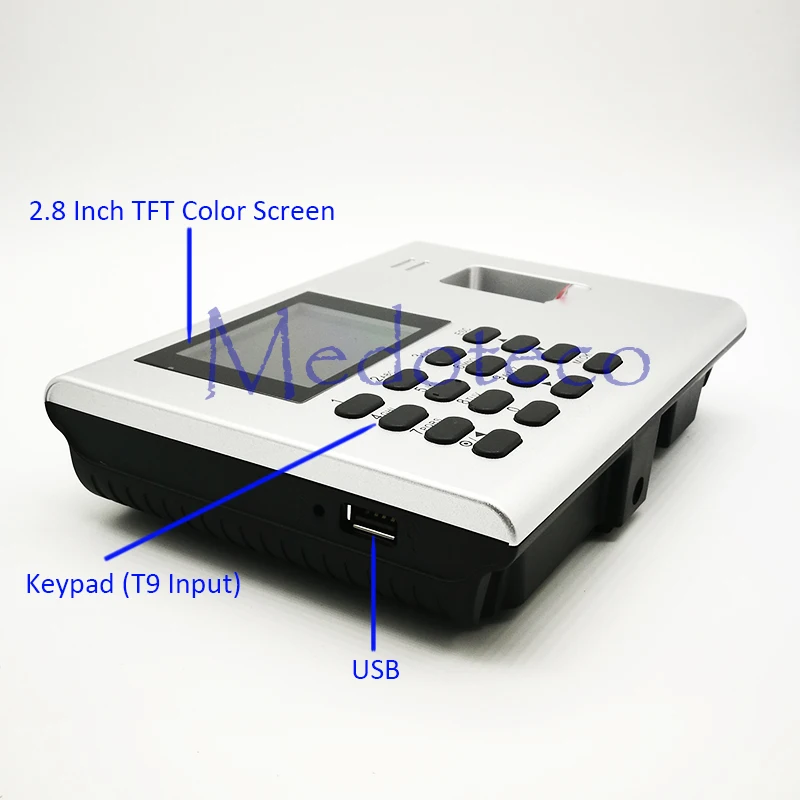 10 шт. ZK K40-ID TCP/IP Фингерпринта с 125 кГц Rfid считыватель ССР Резервное копирование Батарея сотрудника электронные посещаемости