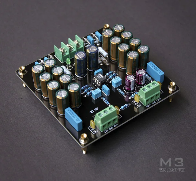 Assemble M3 Preamplifier Board HIFI OPA2604 Preamp High Quality For