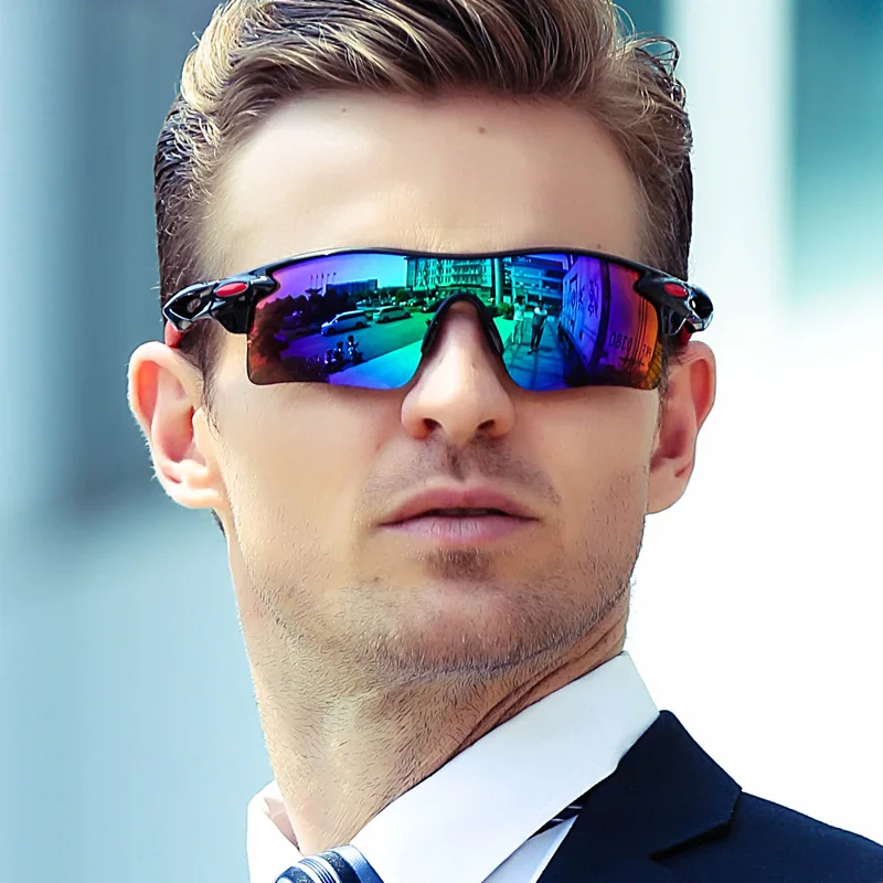 RBUDDY Men's Mirror Sunglasses Summer Coating Sun Glass Classic Brand Design Male Women Shades