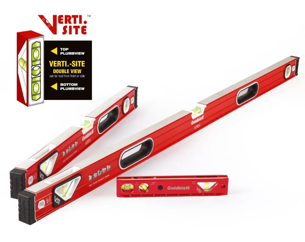 

Goldblatt 3-piece Torpedo Spirit Level Set