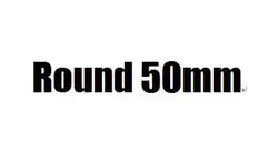 Custom Double Round Border Self - Inking Logo Stamp - Personalized Photosensitive Ink Stamp (Round 50mm)