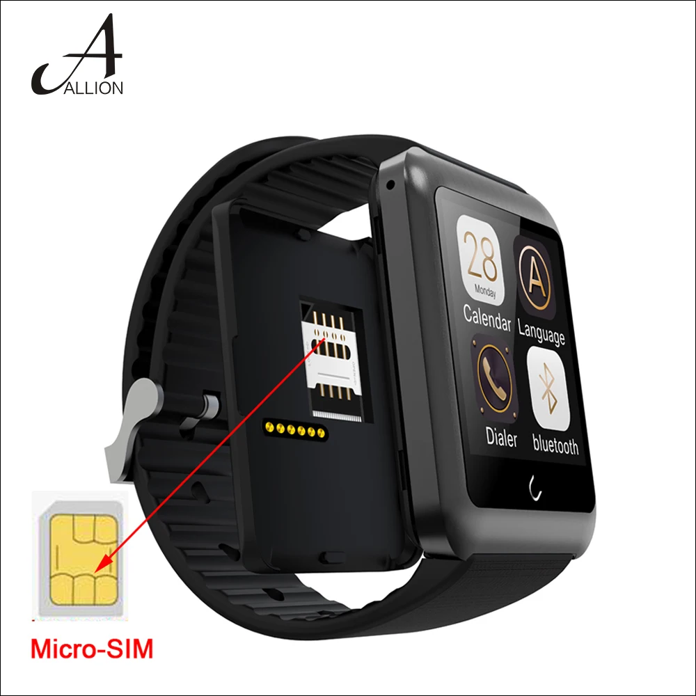 New Bluetooth Smart Watch U11 Uwatch font b Smartwatch b font Wristwatch Handsfree Anti Theft Support