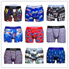 Hot Sale 2017 New Arrivals Brand Fashion Calvn PuLL Men Boxer Shorts 100% High Quality Men’s Underwear Sexy Male In Trunk Master