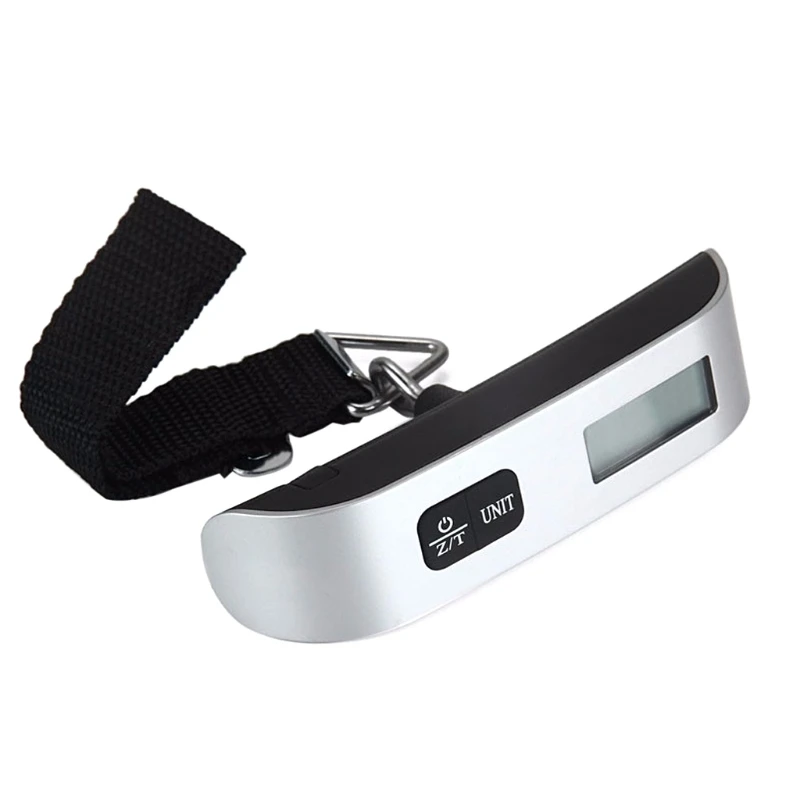 

LCD Electronic Scale 50kg Hand Carry Luggage Digital Weight Device Thermometer