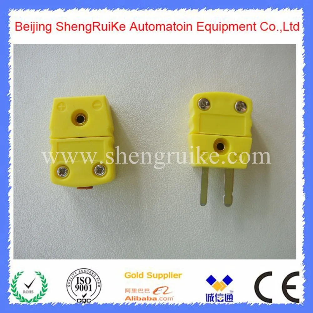 

Miniature K Type thermocouple Connector plug and socket