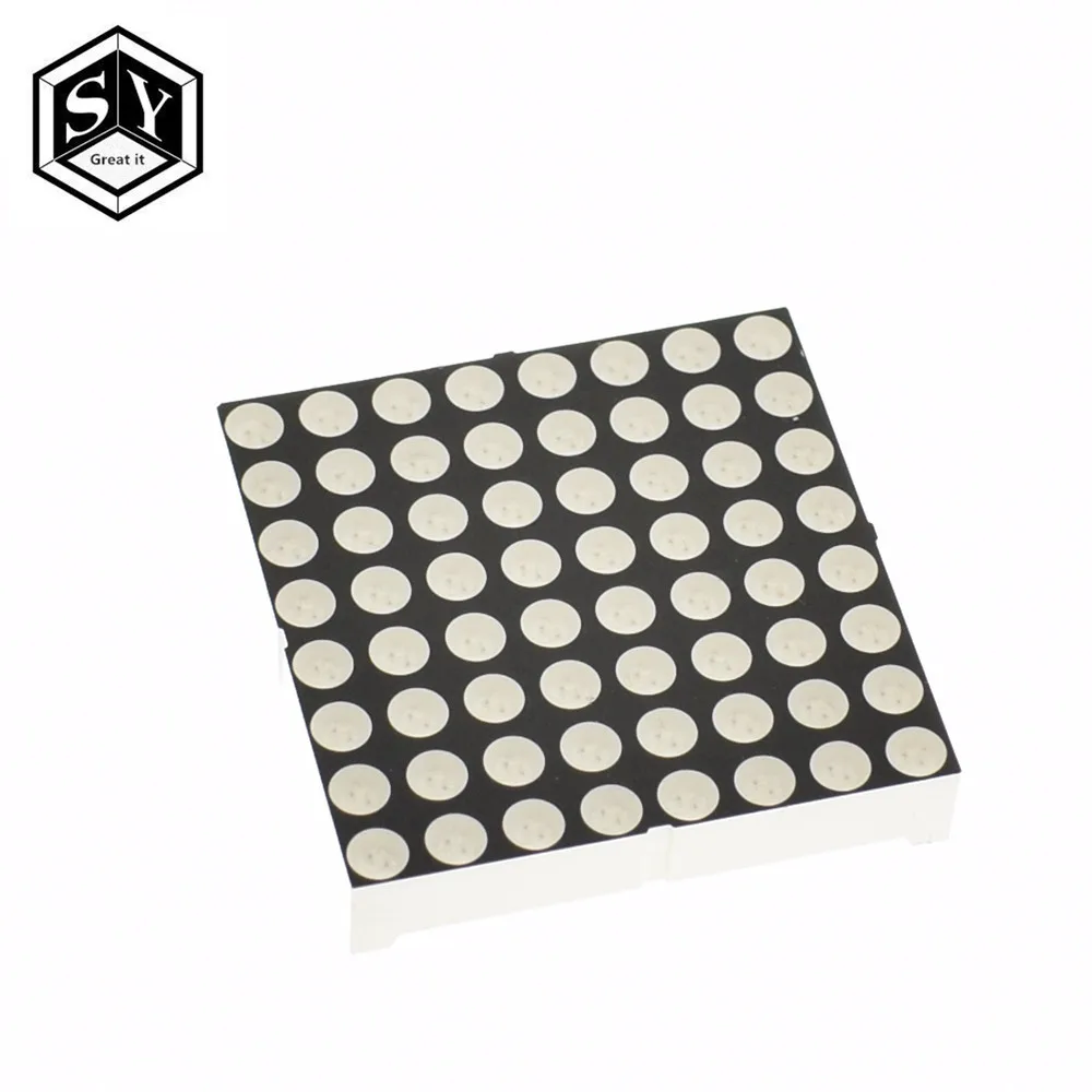 

1PCS 8x8 8*8 Mini Dot Matrix LED Display Red Common Anode Digital Tube 16-pin 20mmx20mm 1.9mm DIY Electronic Kit For Arduino