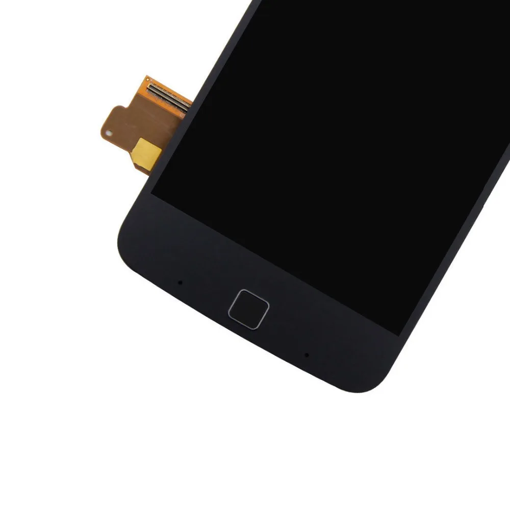 Для Motorola MOTO Z Force Droid XT1650-02 черный ЖК-дисплей сенсорный экран дигитайзер Рамка в сборе