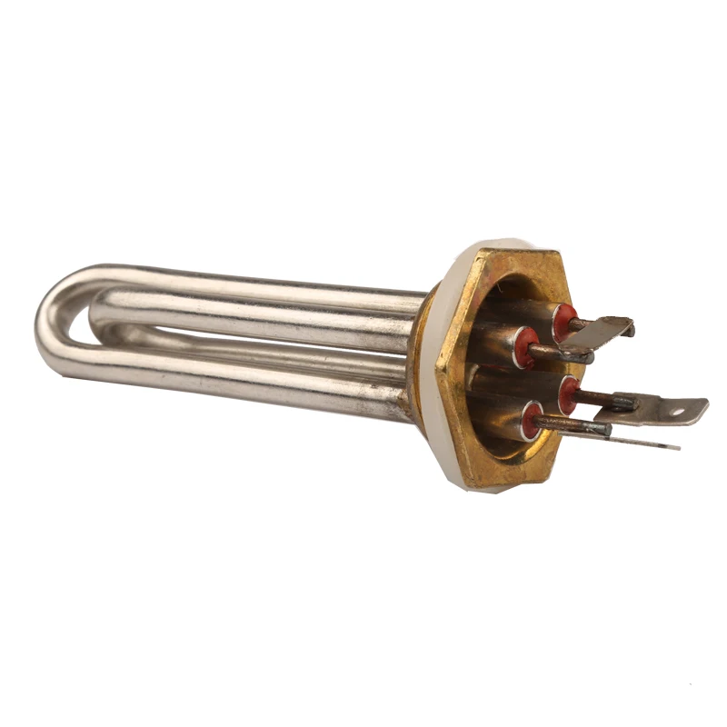 Elemento Riscaldante 12V Per Acqua - A U, DN25, 150W | In Acciaio Inox SUS304 | Per Impianti Solari - Foto 4