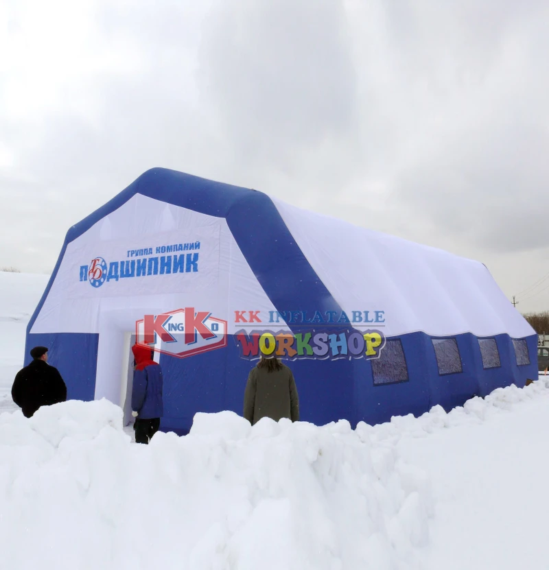  Large custom outdoor advertising inflatable tent Snow-Proof inflatable tent