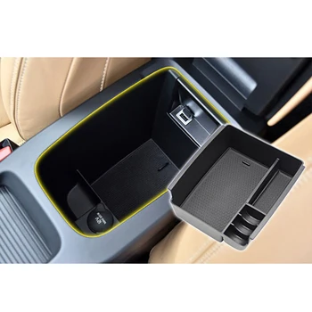 

For VOLVO V40 2013-2017 Car Front Doors Interior Container Armrest Storage Boxes Box Sticker Accessorie