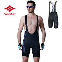 Santic мужские велосипедные шорты, дышащие шорты для езды на велосипеде, горные гоночные велосипедные шорты, импортная ткань