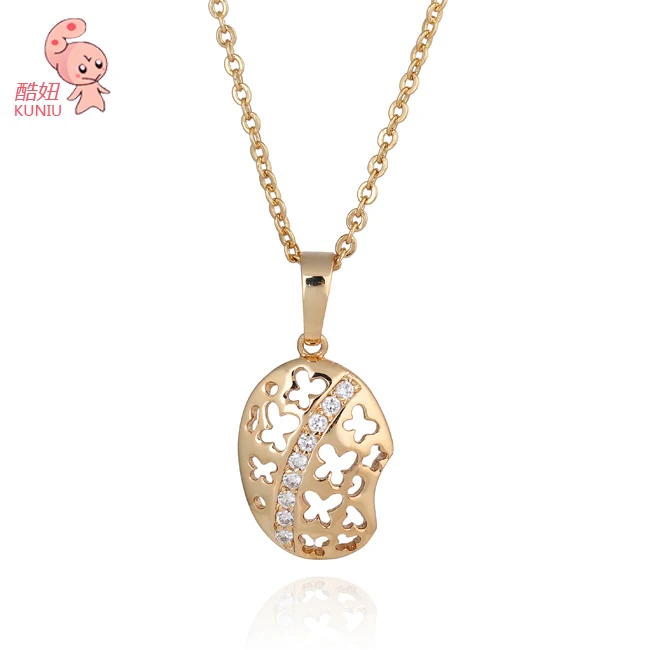 

new fashion Hollow Butterfly Necklace Pendants for women