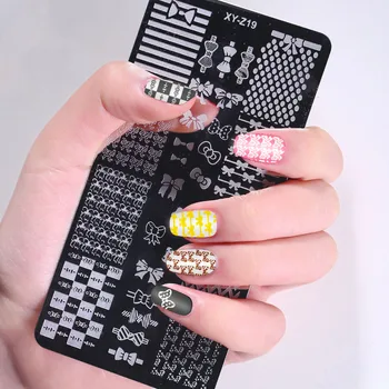 

6*12cm,32 Design Nail Stamping Template 1Pc Nail Stamping Plates Lace/Cartoon/Animal/Flowers Nail Art Decoration Polish Template