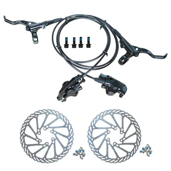 

Bike Integrated Cylinder Hydraulic Brake Kit 750/1350 mm MTB Bicycle Hydraulic Disc Brake Set Front and Rear Parts