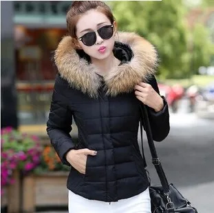 Abrigo grueso de algodón con capucha para mujer, de plumón con capucha para clima frío, abrigo cálido a la moda, abrigo de invierno|cotton cotton with hood AliExpress