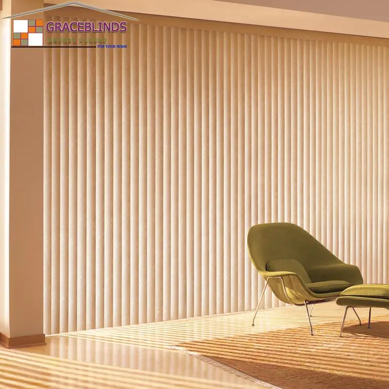 Vertical curtain processing custom solid wood blinds Vertical