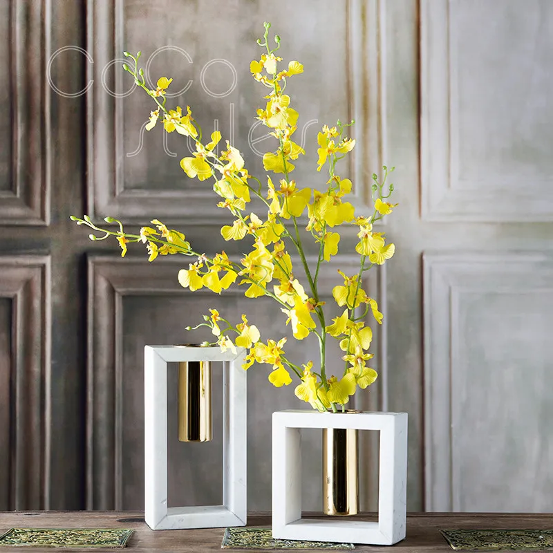 

Cocostyles premium super exquisite deluxe nordic soft adornment flower vase for modern wedding events home decoration pieces