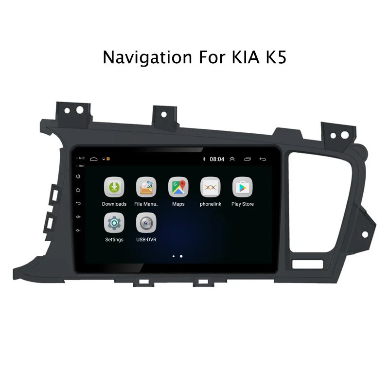Sale 9" 2.5D IPS Android 8.1 Car DVD GPS Player For Kia K5 2011 2012 2013 2014 2015 Car Radio Stereo Head Unit with Navigation 2