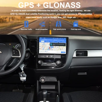 

Car 2 din android GPS for Mitsubishi Outlander 2013 - 2018 auto radio navigation head unit multimedia 4Gb+32Gb 64bit PX5 8-Core