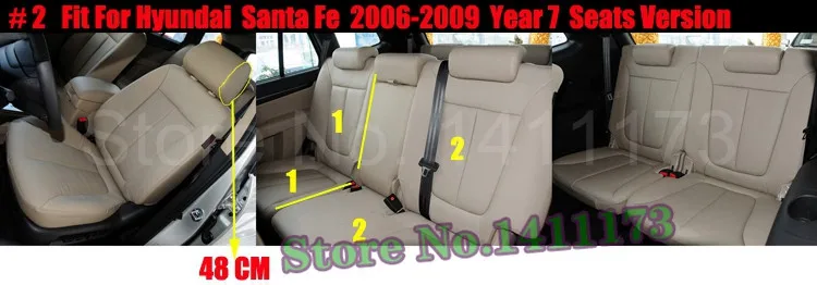 2009 hyundai santa fe outlet seat covers