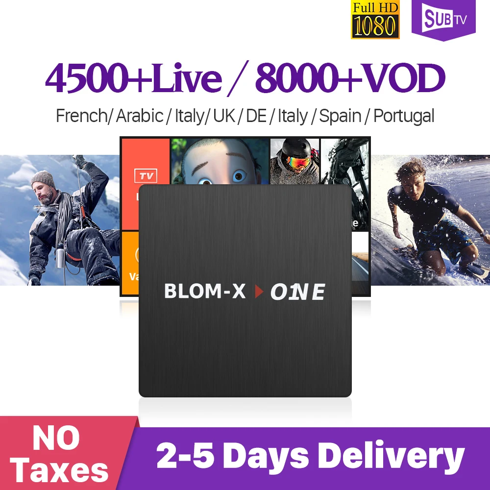 

IPTV France Linux Box BLOM-X One support Stalker and Xtreamcode Portals IPTV Code SUBTV Arabic Belgium French IPTV like MAG 25X
