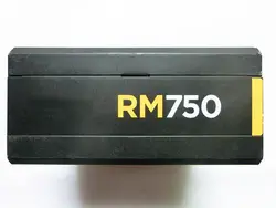 Используется оригинальный RM750 80 plus золото сертификации плоский провод модуль контроля температуры Mute рабочего питания