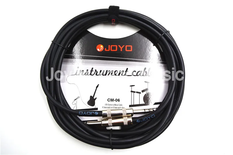 

Металлический кабель JOYO CM-06 15 футов, 4,5 м, 6,3 мм