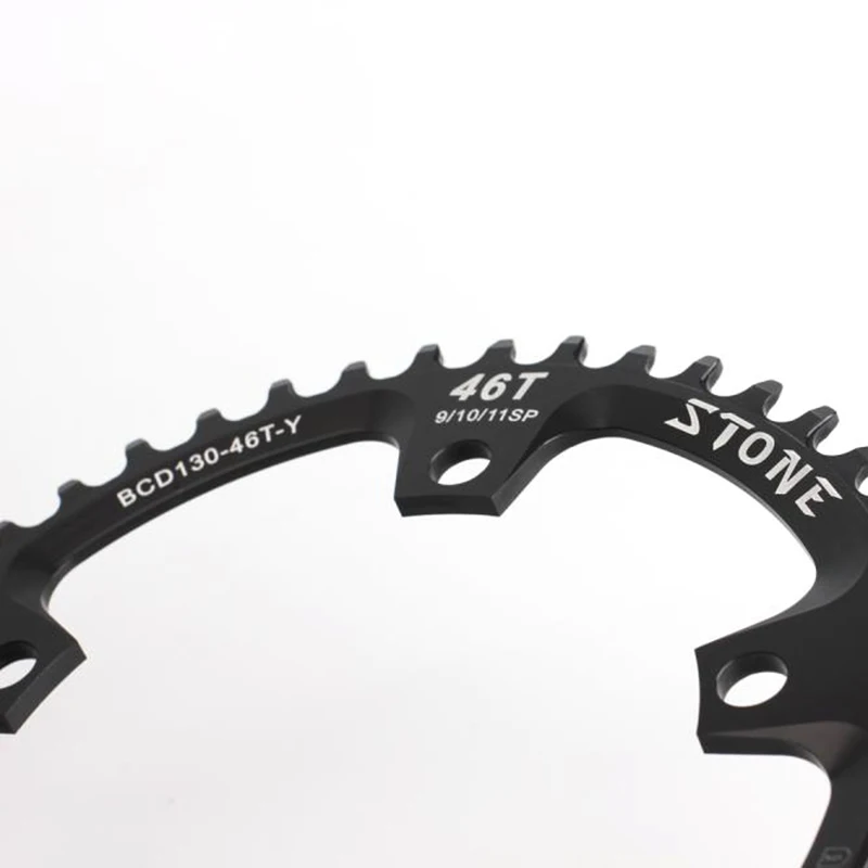 Камень дорожный велосипед CX циклокросс круглая цепь BCD 130 мм 5 болтов для FNHON складной велосипед цепное колесо bcd130 цепное кольцо 9-11 скоростей