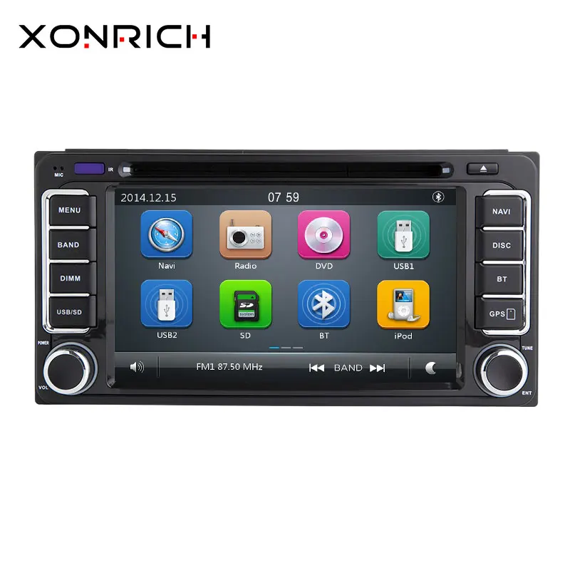 Top 2 din Autoradio GPS Navigation Car DVD Player For Toyota Land Cruiser 100 200 Prado 120 Corolla 150 Rush RAV4 Hiace Yaris Hilux 1 Top 2 din Autoradio GPS Navigation Car DVD Player For Toyota Land Cruiser 100 200 Prado 120 Corolla 150 Rush RAV4 Hiace Yaris Hilux 1