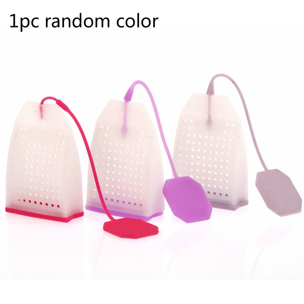 Tea Infuser plunger Healthy Intense Flavor Reusable Tea bag Plastic Tea