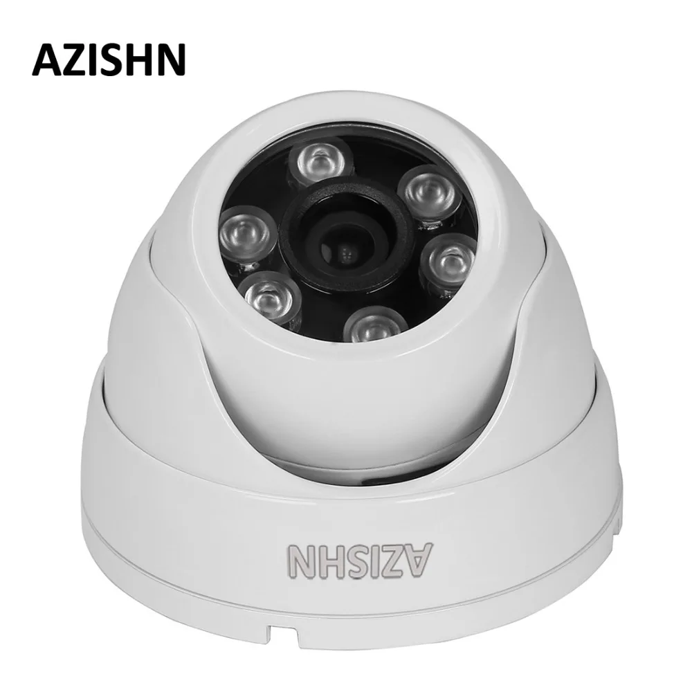 Azishn IP Камера H.264 Full HD 1080 P 2.0 ONVIF P2P hi3518e металла IP66 Открытый безопасности Камера DC 12 в/48 В POE