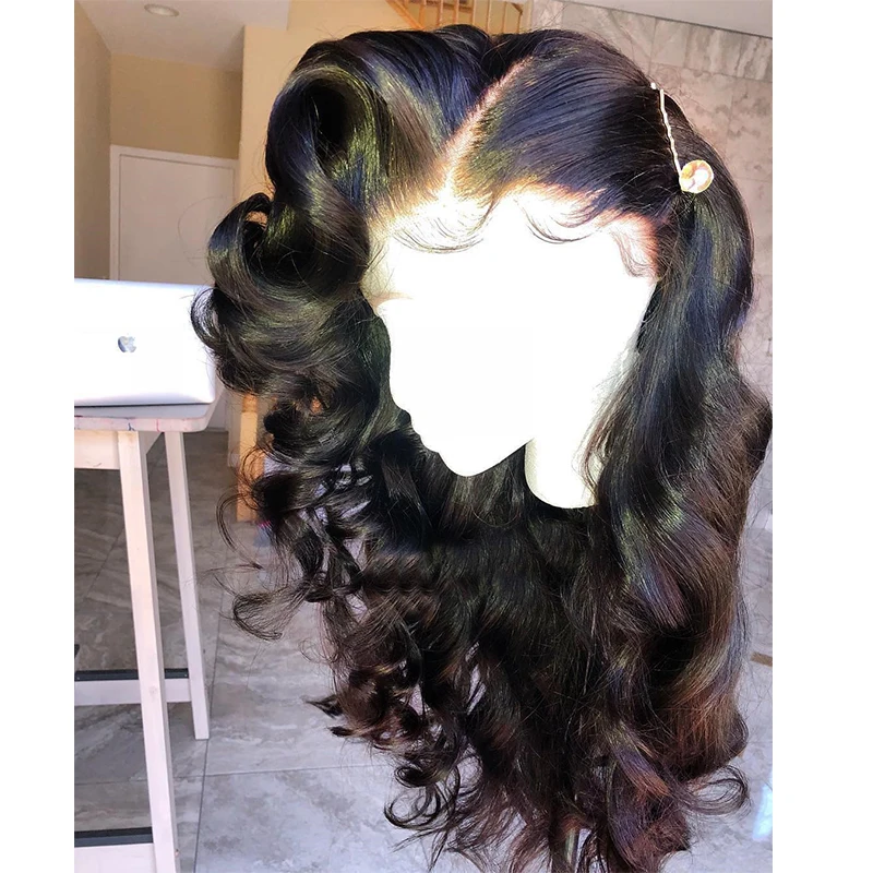 Парики из прозрачного фронтального кружева, парики из натуральных волос, парики из натуральных волос на кружевной основе, 360