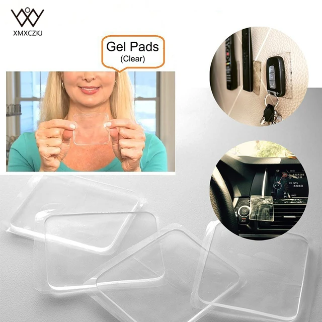 New Super sticky silicone gel pads clear Anti Slip gel pads Mobile
