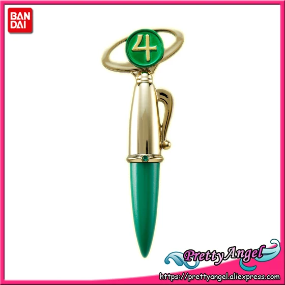 PrettyAngel-Подлинная Bandai Sailor Moon 25th anniversary миниатюрная таблеточная палочка(без конфет) Mars Jupiter Venus Pluto Uranus - Цвет: 7-3