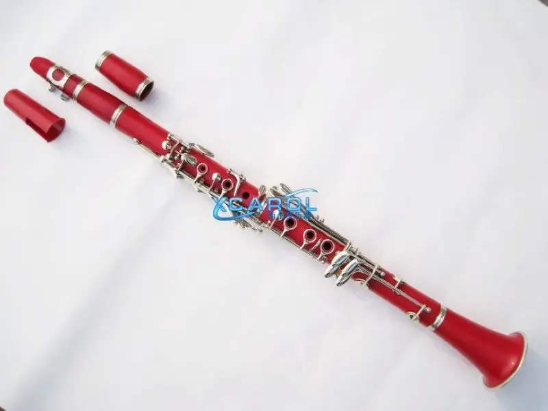 

High-grade ABS Soprano Clarinet Bb Red Great Material