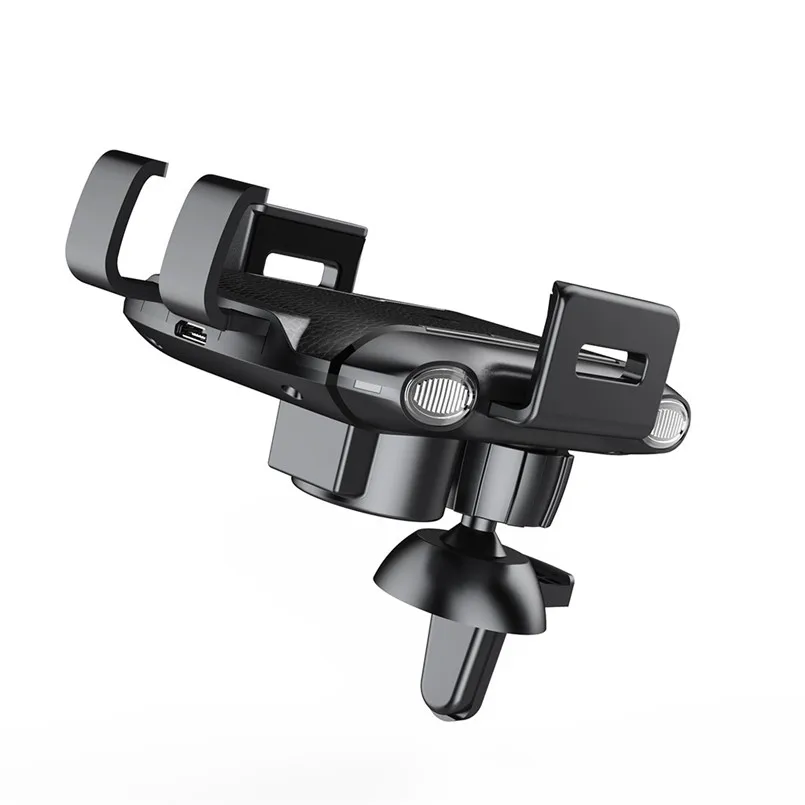 QI Wireless Car Fast Charger iPhone Mount Holder For Samsung S9 S8 Plus S7 Edge XS 8 2-IN-1 Fast Wireless Car Charger 30AP1215
