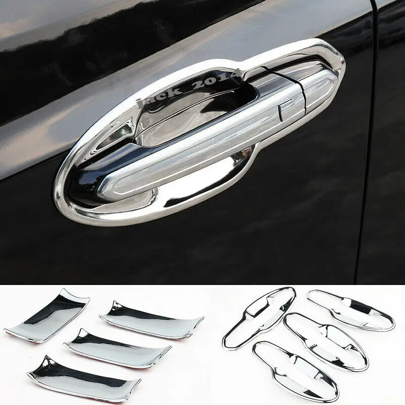 Abs Cromato Maniglia Di Portello Della Copertura Bowl Protector Trim 8Pcs Fit For Cadillac Xt5 2016-2017