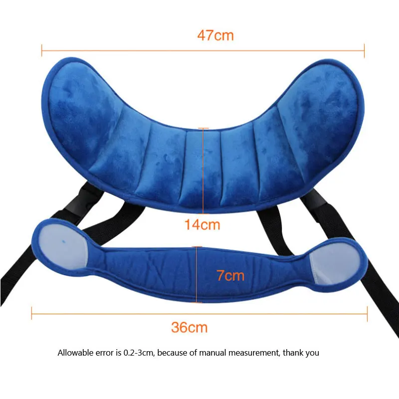 Child Safety Seat Sleep Headgear Baby Head Fixed Belt Support Comfortable Neck Travel Cart Cushion Adjustable Head