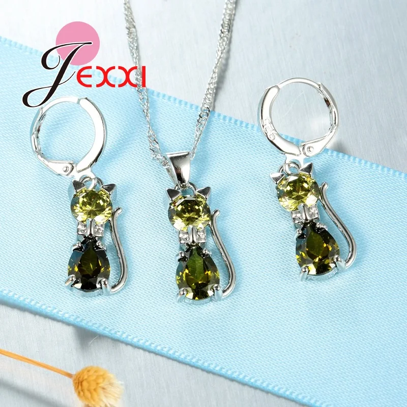 7-Giemi-Cores-Varejo-Noivado-Rom-ntico-925-Prata-Conjuntos-de-J-ias-Colar-Brinco-Com (2)