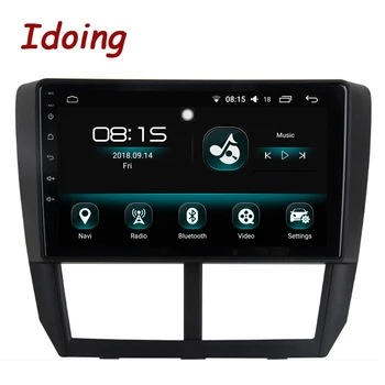 

Idoing 1Din 9"Car Radio GPS Multimedia Player Android8.0/7.1For Subaru Forester 2008-2012 4G+64G Octa Core Navigation Fast Boot