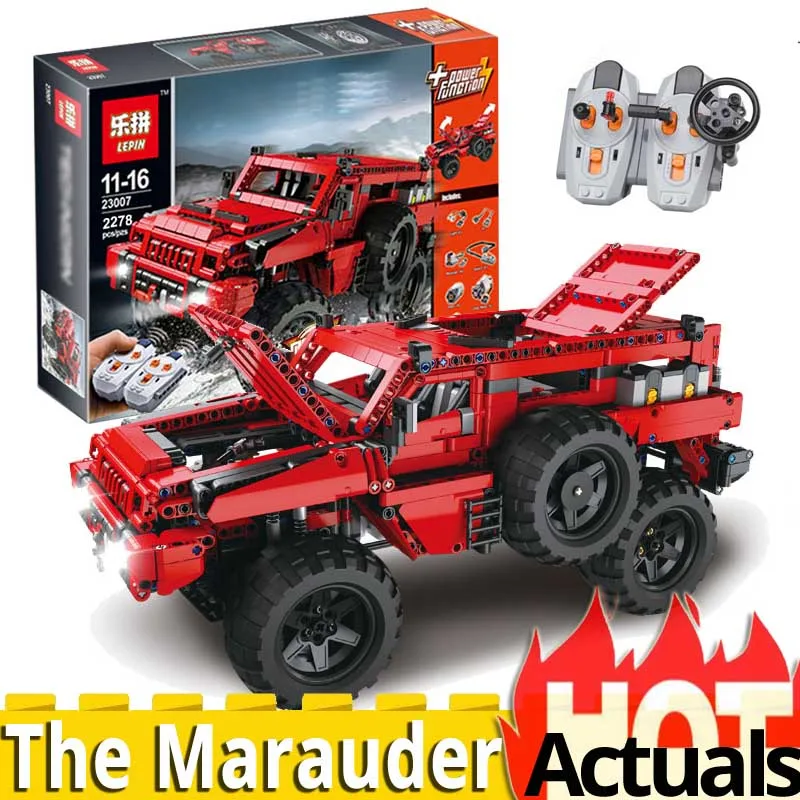 

DHL Lepin Genuine Technic Series 23007 The Marauder legoinglys MOC 4731 Educational Toys for Children model building kit Bricks