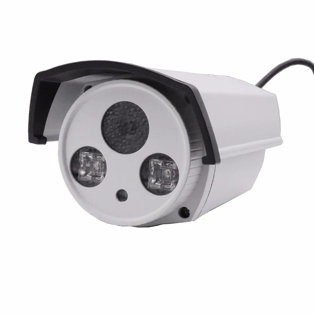 12 мм Открытый Водонепроницаемый Инфракрасный видеонаблюдения 100 градусов Широкий формат Лен видеонаблюдения Камера H.264 пуля Камера сети