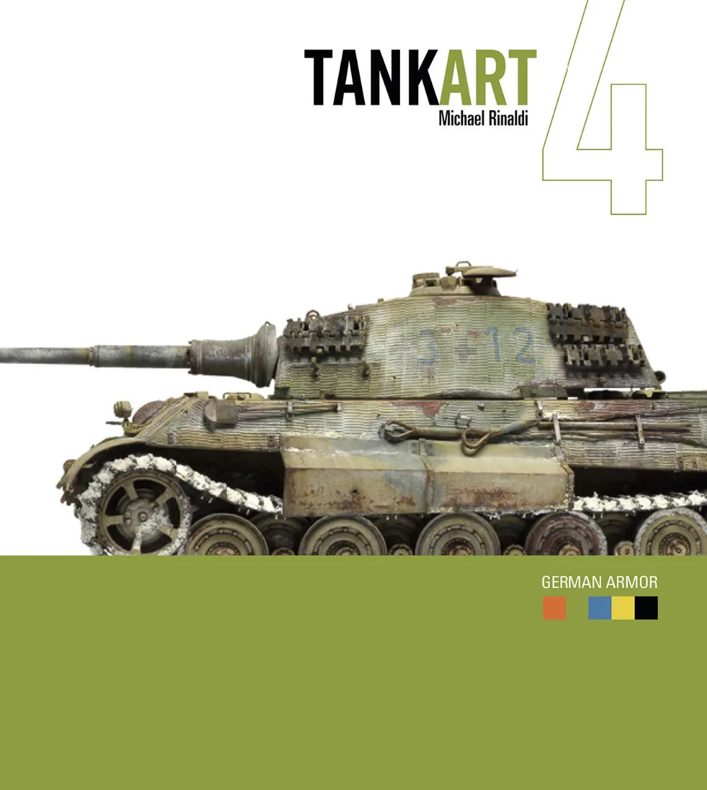 

[Loong Way Miniatures] Rinaldi Studio Press Tank Art Vol. 4 WWII German Armor Vol.2 WW2 ALLIED Armor Vol.1 German Armor 3rd