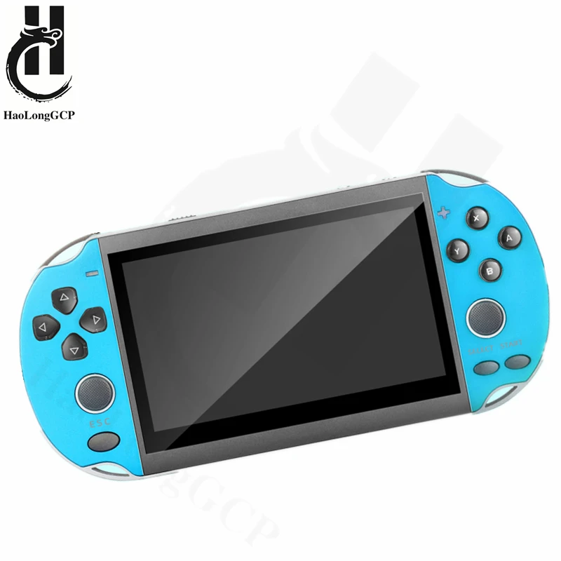 

Best looking Portable Handheld Game Console 4.3 inch Color Screen 8GB with 1000 free classic game support 8/16/32/128 bit games