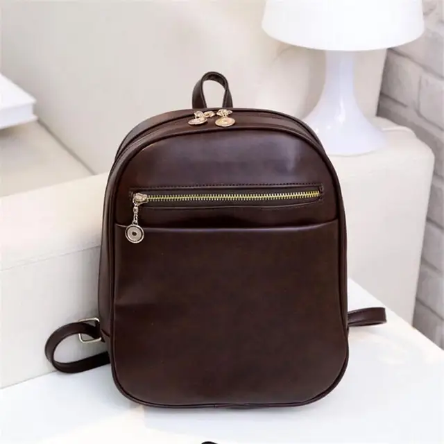 MOLAVE Backpacks new high quality leather Fashion Travel School ...